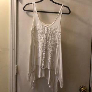 White tank top from Free People